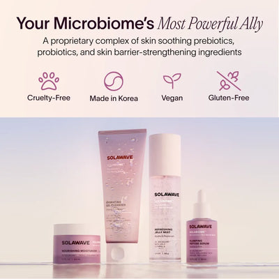 Solabiome Microbioom en huidbarrièreversterkende huidverzorging